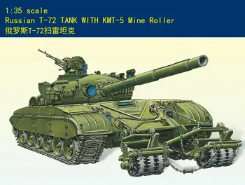 MINIHobby 80112 1:35 rozsahu Elektrické ruský T-72 NÁDRŽ S KMT-5 Baňa Valček