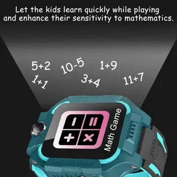 Deti Smart Hodinky 2G Sim Karty LBS Tracker SOS Fotoaparát Deti Mobilný Telefón Hlasový Chat Smartwatches Matematické Hry Baterka