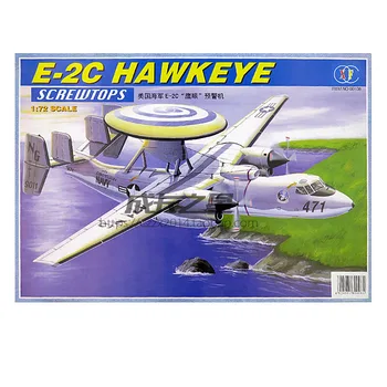1: 72 NÁS E-2C Eagle Eye Včasné Varovanie Lietadla, Montáž Model DIY Vojenské Chlapec Darček