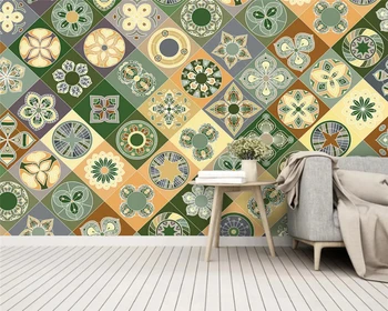 beibehang Prispôsobené moderného životného prostredia abstraktných de parede 3d tapeta geometrické mozaiky art deco bar náradie gauč pozadí