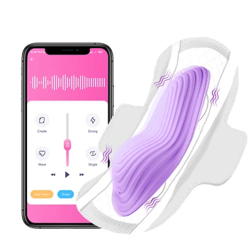Nositeľné Vibrátor Bezdrôtový APP Remote Nohavičky Dildo Vibrátor pre Ženy Klitorálny Stimulátor Masáž, Erotické, Sexuálne Hračky