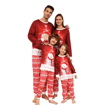 2024 Vianoce, Rodina, Oblečenie Zodpovedajúce Pyžamo Dospelá Dieťa Dieťa Bežné Rovnaké Sleepwear Vianoce Rodiny Vzhľad Pyžamá Páry Oblečenie Set