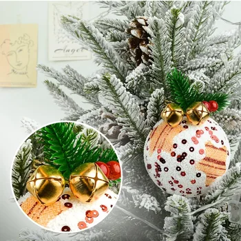 200 KS Jingle Bells, Zvony Pre Remeslá 0.6 V Malých Jingle Bells Zlato DIY Mini Zvony Väčšinu Hlasný Zvuk, Jingle Bells