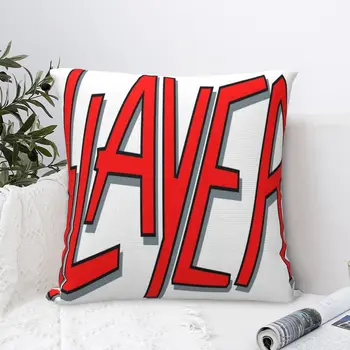 Slayer Pentagram Logo Vankúš Luxusný Vankúš Obliečka Na Vankúš Osobné Vankúš Biely