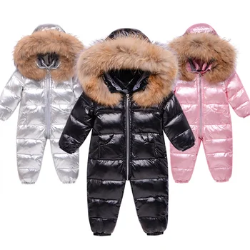 zimné jumpsuit trakmi, detské oblečenie oblečenie snowsuit kačica kostým nadol bunda dievča kabát detský Park dieťa chlapec snehu vyhovovali nosenie