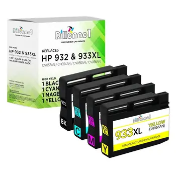 4 PACK Pre HP 932 CN057AN 933XL CN054AN CN055AN CN056AN Atrament Pre Inkjetprinter Série