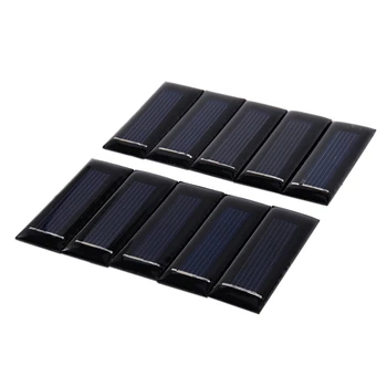 200Pcs Mini Solárny Panel, Nový 0.5 V 100MA Solárne Články Fotovoltaických Panelov Modulu Slnko Batérie Nabíjačky urob si sám