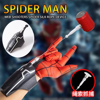 2023 Plne Automatické Spider-man: Ďaleko Od Domova Spiderman Web Strelcov pavučinového Lano Zariadenie Cosplay Rekvizity Hračka Vianočný Darček