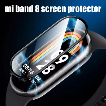 Screen Protector pre Mi kapela 8 7 6 5 4 NFC Sklo Príslušenstvo Tvrdeného Film Miband5 miband6 pre Xiao Mi band 4 5 6 7 8 filmu