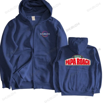 Hot predaj mužov značky dlhý rukáv jeseň bavlna Papa Roach Pizza BBG módne mužov bavlna topy Vysokej Kvality euro veľkosť chlapci dary