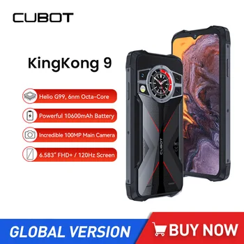 Cubot KingKong 9 Robustný Smartphony 6.583 Palcový HD Octa-Core 12 GB+256 GB 100MP Fotoaparát, Mobilný Telefón 10600mAh Veľké Batéria NFC, GPS