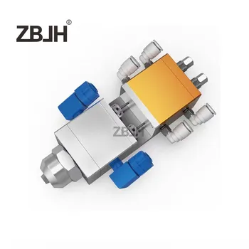 ZB-36AB double-valec sacie nastaviteľné AB double-liquid distribúcia ventil pneumatického dva-liquid dávkovač