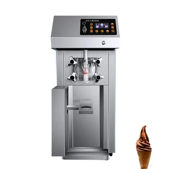 Obchodné Mäkké Slúžiť Ice Cream Stroj Automatické Ice Cream Tvorcovia Elektrické Malý Pohár Stroj Na Výrobu Zmrzliny