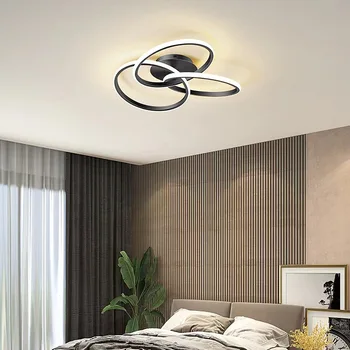 Moderné LED Stropné svietidlo Pre bývanie, Jedáleň, Spálňa Domáce Vnútorné Dekor Zariadenie Stmievateľné Lustre Vnútorné Lampy