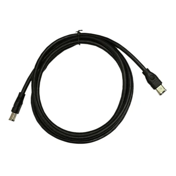 Black IEEE 1394 Firewire 400 Firewire 400 Kábel, 6 Pin/6 Pin Samec / Samec - 10 STÔP