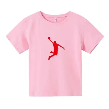 Okolo Krku Deti T-Shirt pre 3-12 Rokov Chlapci Dievčatá Priedušnej Bavlny, detské Letné Pohodlné Oblečenie