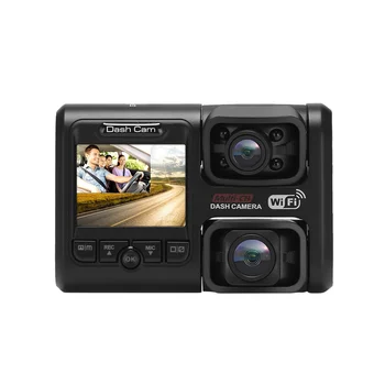 Auto 4K 2160P WIFI-Logger Duálny Objektív DVR Nočné Videnie Dash Kamera, videorekordér D30H 24-Hodinové Parkovanie Monitorovanie B
