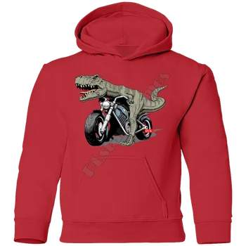 Dinosaurov Motocykel Hoodies 3D Vytlačené Deti Mikina Dieťa Dlhý Rukáv Chlapca, Pre Dievča Legrační Zviera Pulóver Drop Shipping 04