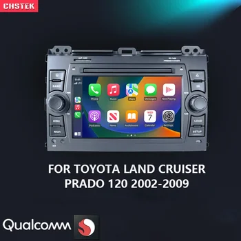 CHSTEK Android13 autorádia Carplay Navigácia Toyota Pôdy Cruiser Prado 120 2002-2009 Qualcomm Bluetooth, WIFI 4G Auto Stereo