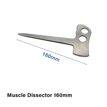 Svalové Dissector 160mm nehrdzavejúcej ocele Dissector Ortopedické Chrbtice Chirurgické Nástroje