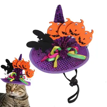 Halloween Pet Kostým Psa Bandana Kostým Na Halloween Party Zdobiť Klobúk S Bat Tekvica Vzor Pre Psov A Mačky Halloween