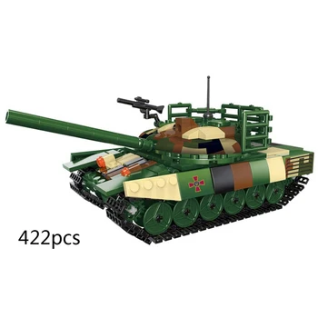 Moderné Vojenské Sovietskeho Zväzu T-72 Hlavný Bojový Tank Batisbricks Stavebným Ww2 Vozidla Tehla Zbierku Hračiek Pre Chlapcov Darček