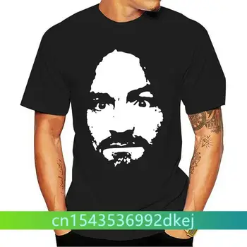 Nové Charles Manson Prostredie-Tričko veľkosť S-2XL 2019 Nové Módne tričko Značky Hip Hop Tlač Muži Tričko Vysokej Kvality, 100% Bavlna