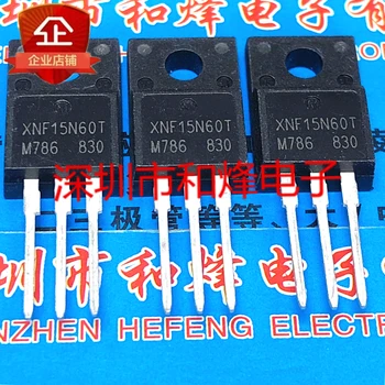 (5 KS/LOT) XNF15N60T 15A 600V TO220F IGBT Nový, Originálny Zásob Energie čip