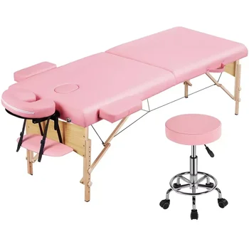 Nový Dizajn 10 Extra Široký 30 Ružová Prenosné Masážne Stoly Na Predaj