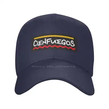 Cienfuegos Kvalitné Logo Denim spp šiltovku Pletené klobúk