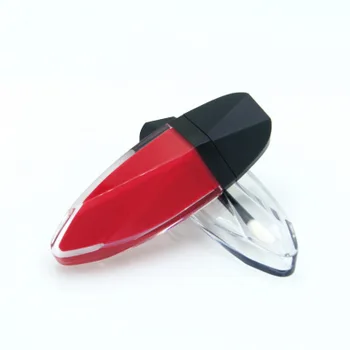 7ML Kosoštvorec Lesk na Pery Trubice Prázdne Transparentné Lip Glaze Fľaše Plastové Rúž Kozmetické Balenia Kontajner