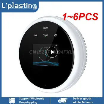 1~6PCS Wifi Detektor Úniku Plynu a Požiarna signalizácia na Stenu APP Riadenie Smart -Fi Zemný Plyn/ LPG Tester Metánu Alarm Buzzler
