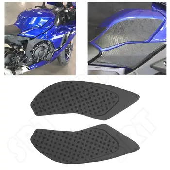 Hodí sa pre YAMAHA YZF R1 R1M YZF-R1 YZF-R1M YZF-R1S ABS 2015-2022 Motocykel TankPads Strane Nádrže Koleno Trakciu Anti Slip Grip Podložky