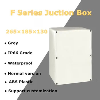 265×185×130 mm F Series Dobre uzavretých Juction Box IP66 Elektronické Projekty Elektrickej energie Registrácie Box Na Pokrytie PCB Panely