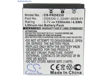 Cameron Čínsko 1250mAh Batérie pre VIVITAR DP8300, DP8330, Vivicam 7410,Vivicam 8300s,Vivicam 8330, 8600, 8600s, v 8300s, x30, x60