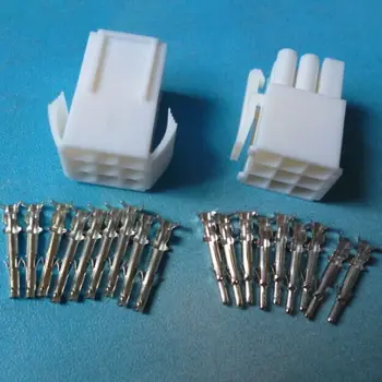 10/50/100sets Model Kábel, Nabíjačka, Mini Metal Pin Konektor Plug 12P