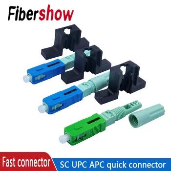 FTTH SC UPC Optické fibe rýchly konektor SC FTTH (Fiber Optic Rýchly Konektor Vložený Vysokej Kvality SC APC