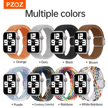 PZOZ Magnetický Elastický Pás Kapela Pre Apple Hodinky iWatch Série Ultra 8 7 49 mm, 45 42 44 mm Náramok Watchband Hodinky Remienok