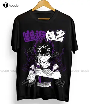 Hiei Yu Yu Hakusho T-Shirt Kuwabara Kurama Yusuke Hiel Anime, Manga, Čierne Tričko Vianočný Darček Streetwear Xs-5Xl Tričko