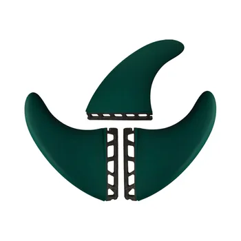 NOVÉ 165g Futuer hover Plutvy Kajak Surf Plutvy Zelená Plávajúce Plutvy Epoxidové Živice Glassfiber Tri Kusy Kýlu Chvostovej Plutvy Propulzných
