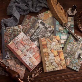 Yoofun 50pcs/bal. Barokový Palác Umenia Materiál Papier Nevyžiadanej Vestník Plánovač Scrapbooking Vintage Dekoratívne DIY Plavidlá Textúra