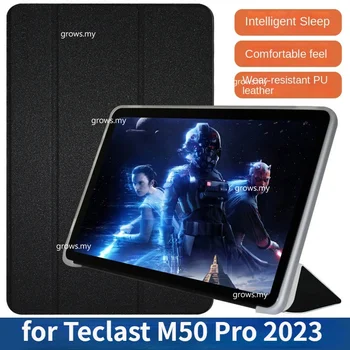 Smart Case pre Teclast M50 Pro 2023 10.1 palcový Tablet Kryt Stojan PU Kožené puzdro pre Teclast M50Pro Folio Kryt
