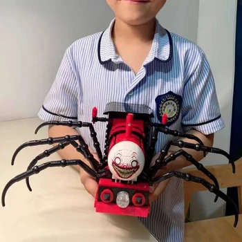 649parts Spider Monster Vlak Charles Hračky Modely MOC Stavebné Bloky pre Dospelých DIV Halloween Vzdelávacie Hračky Darček