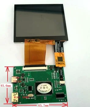 3.5 Palcový Displej, 640*480 TFT LCD Panel IPS Displej Typu C Kontroly Vodič Doska Mini HDMI Kompatibilné Kapacitný Dotykový Displej