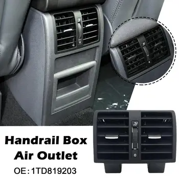 Auto Klimatizácia Zadnej Air Vent Náhradné Diely, Zadný Klimatizácia Zásuvky Otvor Pre VW Touran 2003-2015 Caddy 2004-2 B8V6