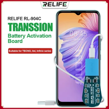 RELIFE RL-904C Transsion série nabíjania batérie jednoduchá aktivácia rada je vhodná pre TELEFÓN, itel, Infinix série