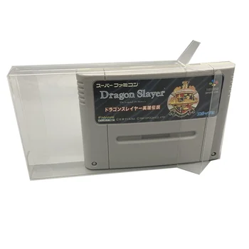 Zber Display Box Pre SFC/Nintendo Super Famicom Hra Skladovanie Priehľadné Boxy TEP Shell Jasné, Zbierať Prípade