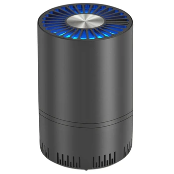 Čistička vzduchu Domov Automatický Detektor Dymu Hepa Filter Auto Čistička Vzduchu USB Kábel, Nízka Hlučnosť, S Nočné Svetlo Ploche