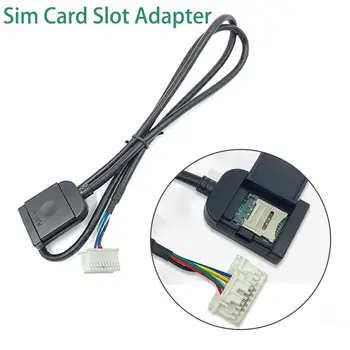 1PCS Sim Kartu Adaptér Pre Android Multimediálne Rádio s Gps 4G 20kolíkový Konektor Kábla Auto Accsesories Vodiče Kábel autorádia