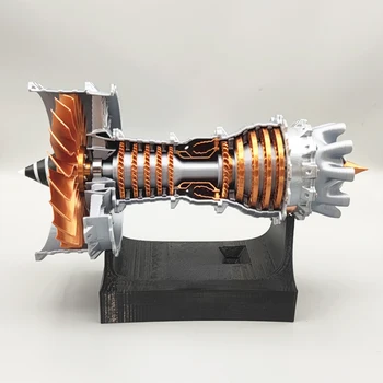 150+ Mini Turbo Ventilátor Motora Montáž Lietadiel Motora Modelu DIY, Aby Elektrické Veda Experiment Hračka Zobraziť Darček